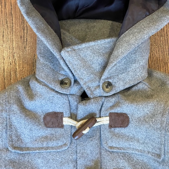 Janie and Jack Wool Toggle Coat- Size 3/4 - Picture 5 of 12